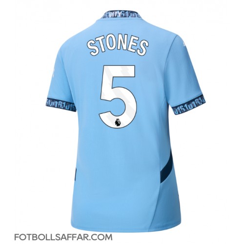 Manchester City John Stones #5 Hemmatröja Dam 2024-25 Kortärmad